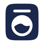 Washing Machine Minimalistic SVG Icon